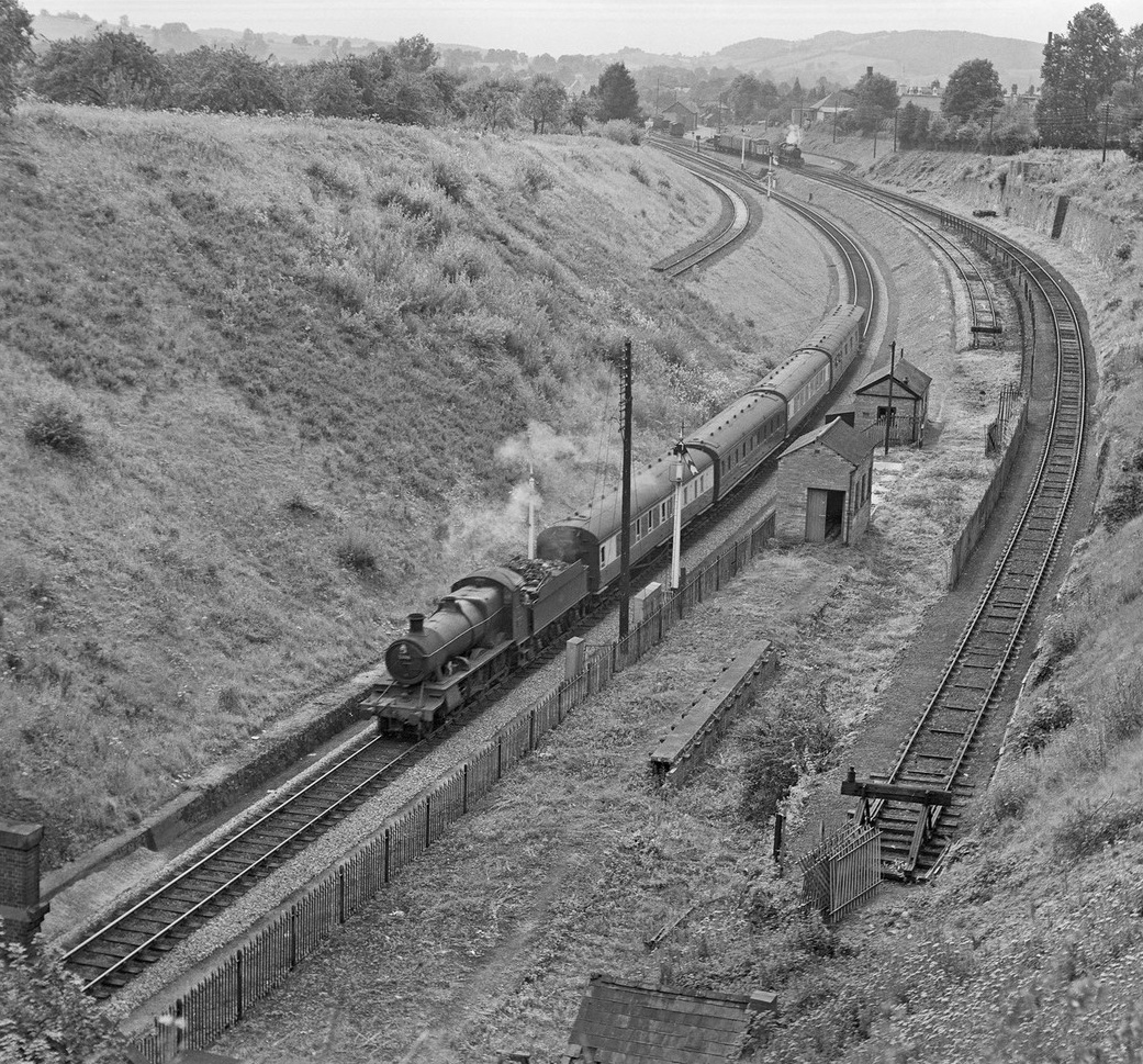 View from tunnel